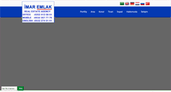 Desktop Screenshot of marmarisgayrimenkul.com