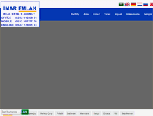 Tablet Screenshot of marmarisgayrimenkul.com